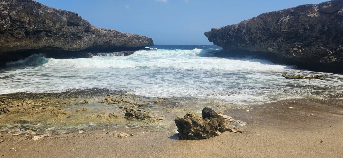 Playa de Boka Tabla, Banda Abou, Lesser Antilles, Curaçao