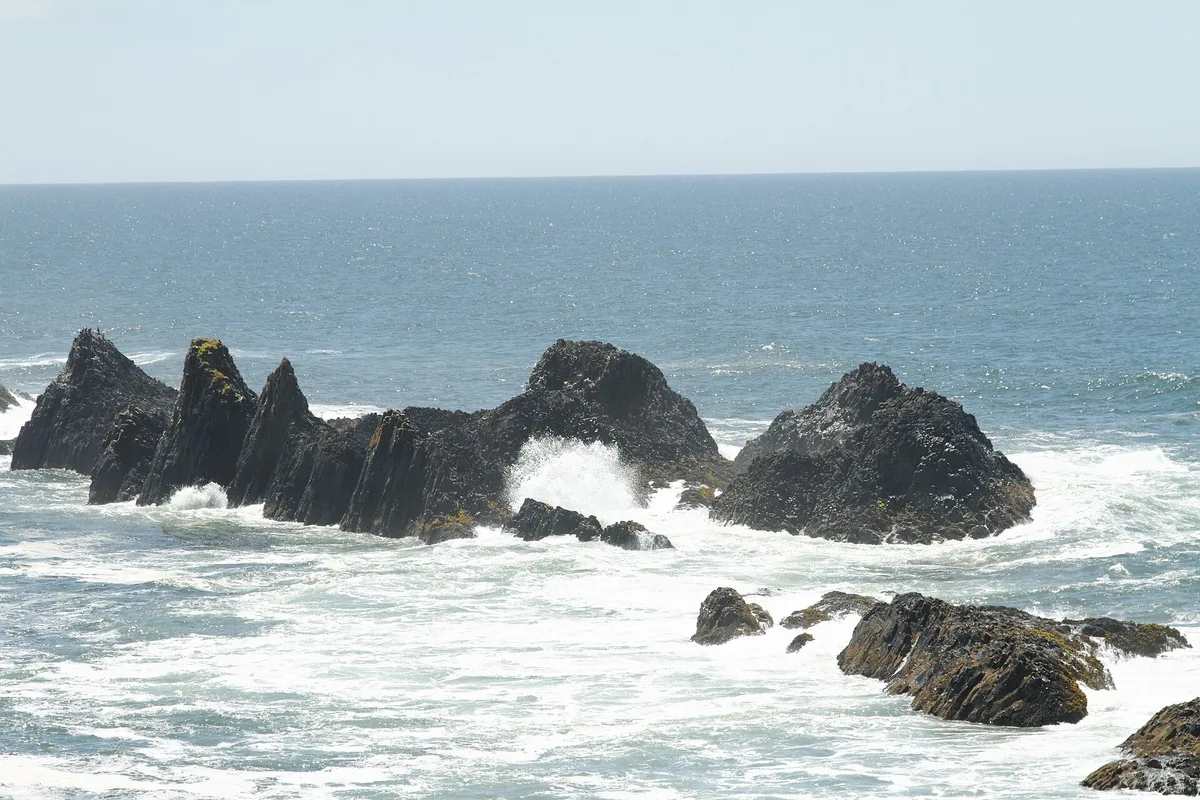 Seal Rock Beach, Seal Rock, Pacific Northwest, United States — 2