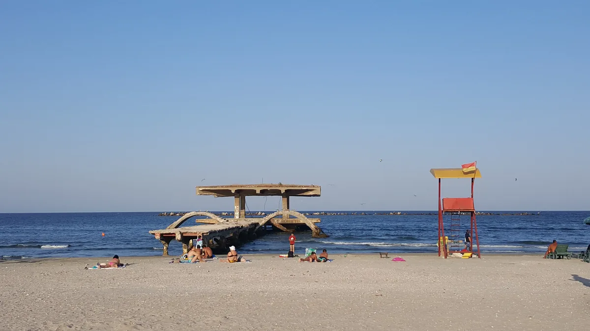 Mamaia Beach, Constanța, Black Sea Coast, Romania — 5