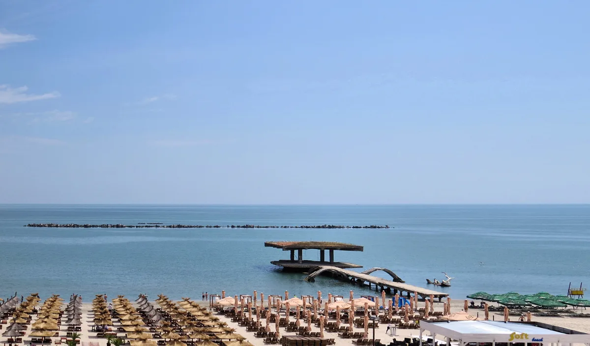 Mamaia Beach, Constanța, Black Sea Coast, Romania