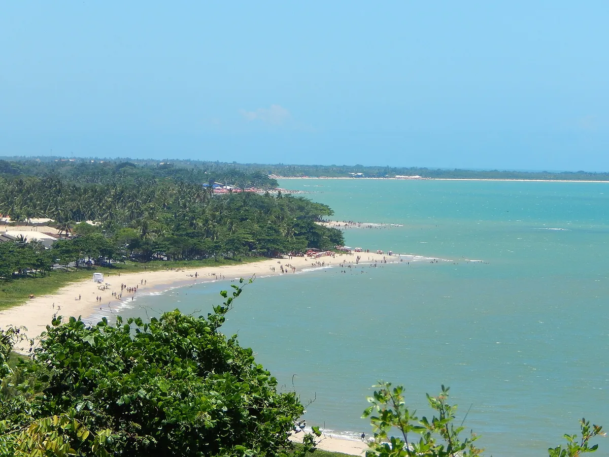 Plage de Porto Seguro, Porto Seguro, Brazilian Atlantic, Brésil — 3