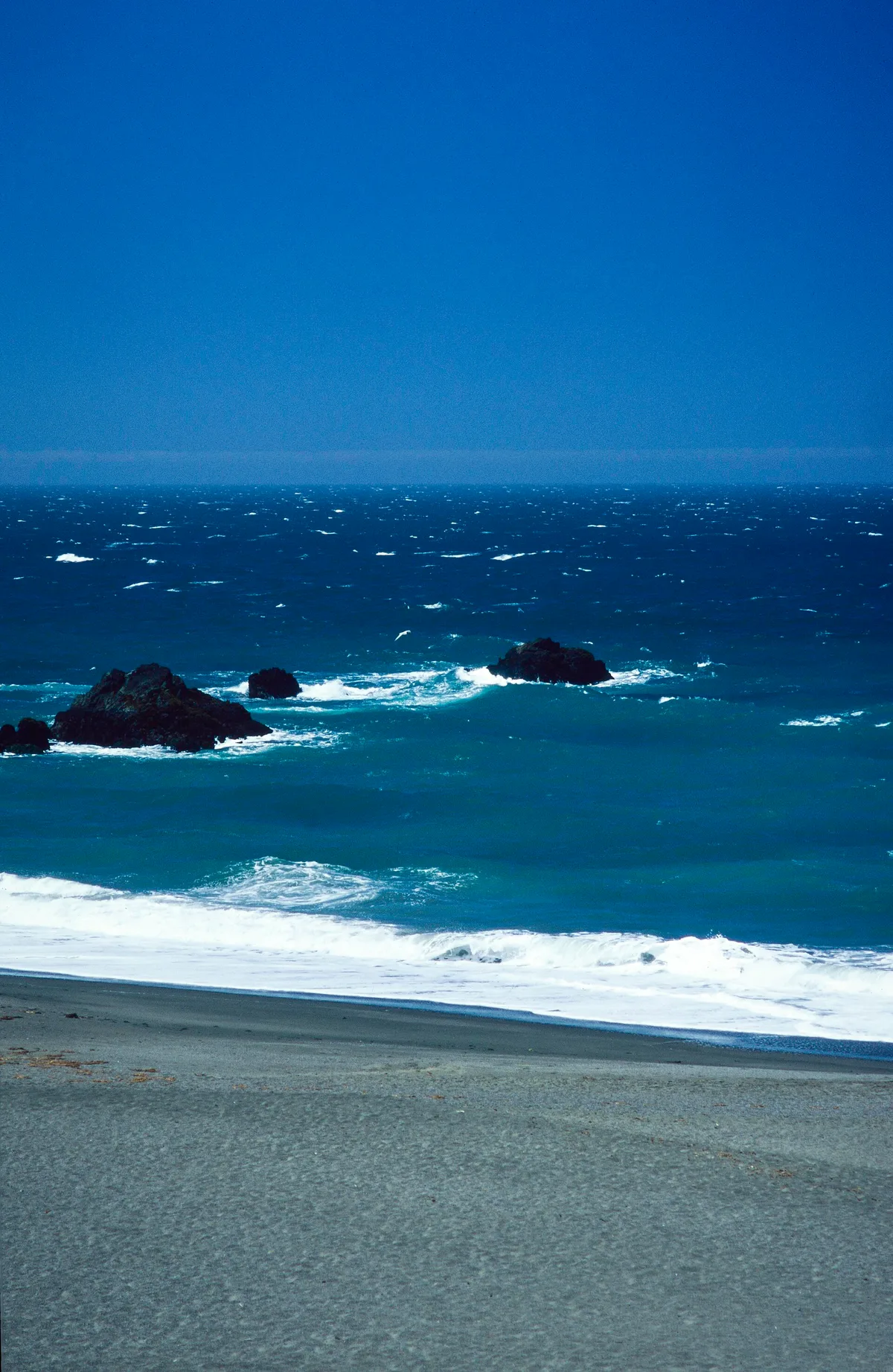 Praia de Schooner Gulch State, Point Arena, California Coast, Estados Unidos — 5