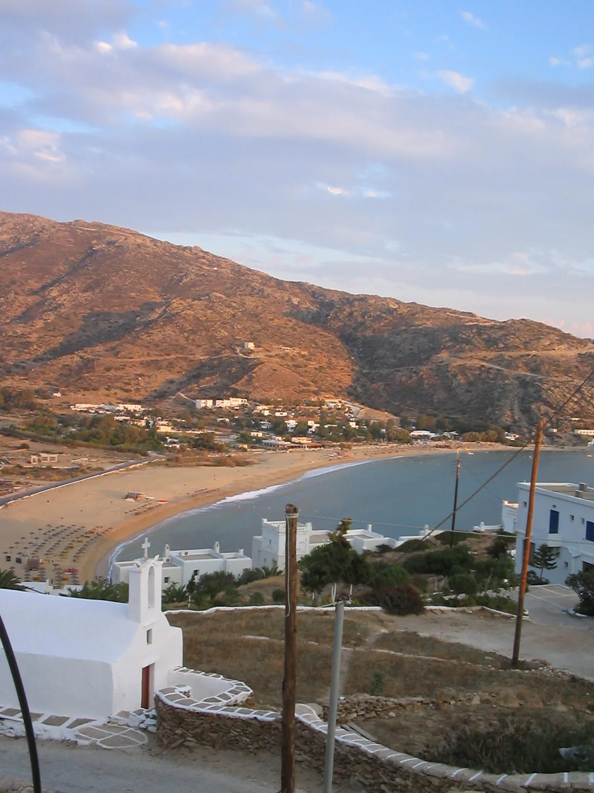 Plage de Mylopotas, Ios, Cyclades, Grèce — 3