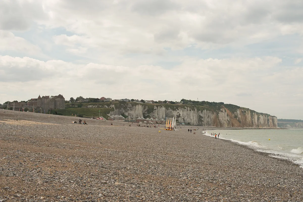 Dieppe-Strand, Dieppe, Normandie, Frankreich — 3