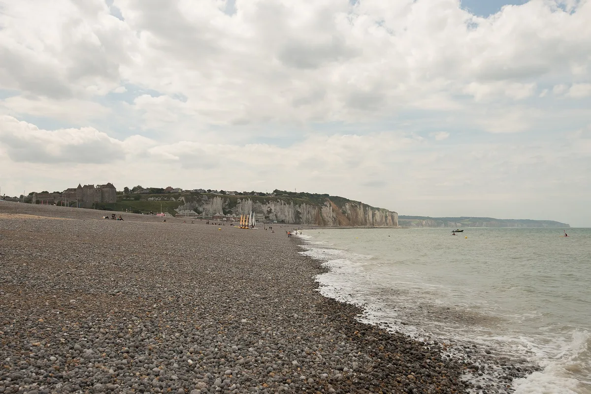 Dieppe-Strand, Dieppe, Normandie, Frankreich — 4