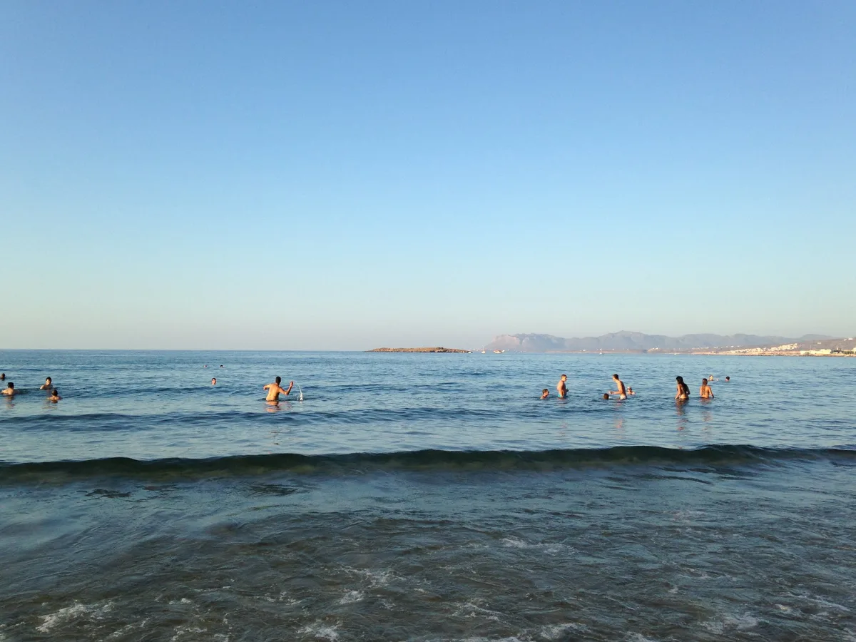 Golden beach, Chania, Crete, Grèce — 4