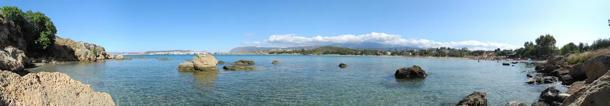 Golden beach, Chania, Crete, Grèce — 2