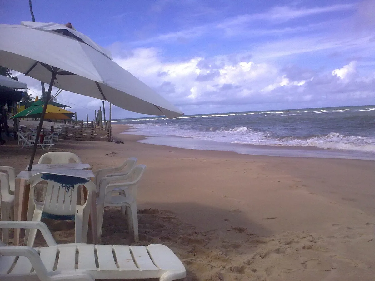 Plage de Guarajuba, Camaçari, Brazilian Atlantic, Brésil