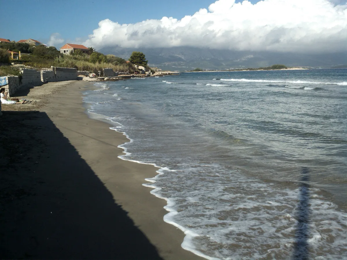 Playa de Bilin Žal, Lumbarda, Adriatic Islands, Croacia