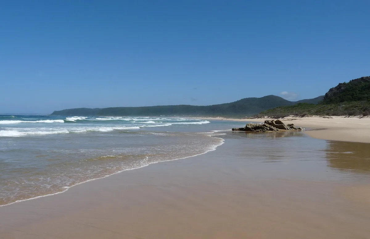 Plage de Nature's Valley, Bitou, Garden Route, Afrique du Sud — 5