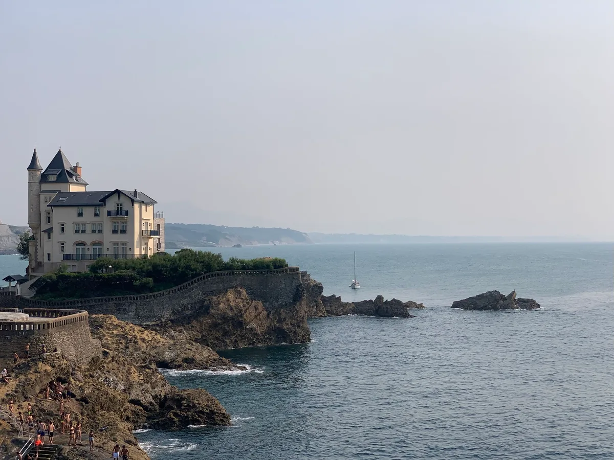 Port-Vieux-Strand, Biarritz, Nouvelle-Aquitaine, Frankreich — 5