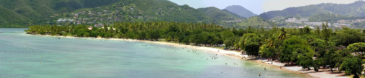 Playa de Pointe Marin, Sainte-Anne, Martinique, Francia — 2