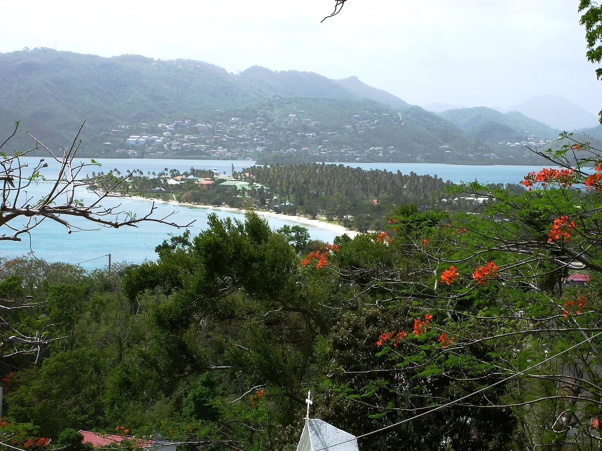 Playa de Pointe Marin, Sainte-Anne, Martinique, Francia — 3