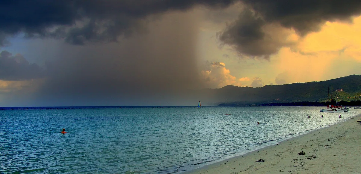 Spiaggia di Chaweng, Bo Phut, Gulf of Thailand, Thailandia — 2