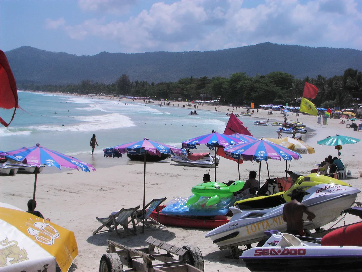 Spiaggia di Chaweng, Bo Phut, Gulf of Thailand, Thailandia — 5