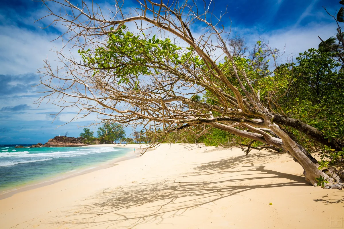 Anse Georgette-Strand, Grand'Anse Praslin, Seychelles Inner Islands, Seychellen — 3