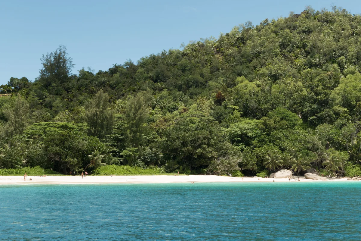 Anse Georgette-Strand, Grand'Anse Praslin, Seychelles Inner Islands, Seychellen — 6