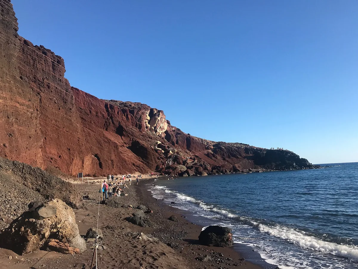 Plage Rouge, Cyclades, Grèce — 6