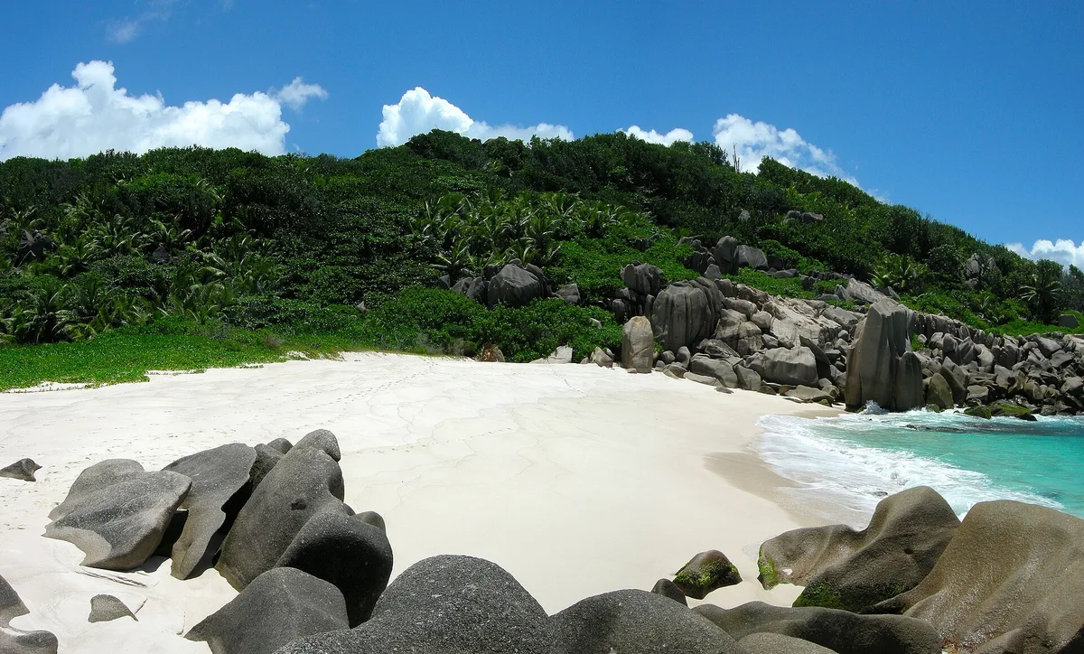 Anse Marron, La Digue, Seychelles Inner Islands, Seychelles