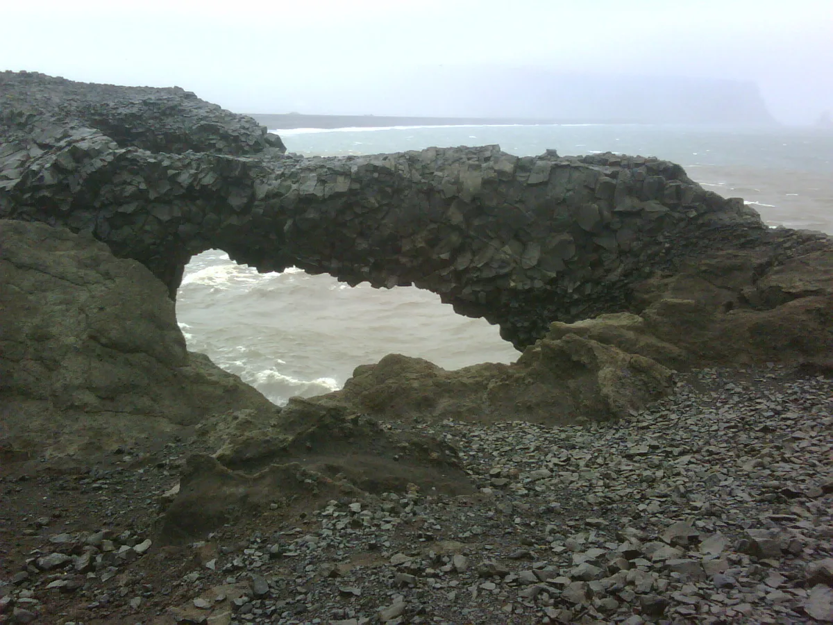Kirkjufjara Beach, Mýrdalshreppur, South Iceland, Iceland