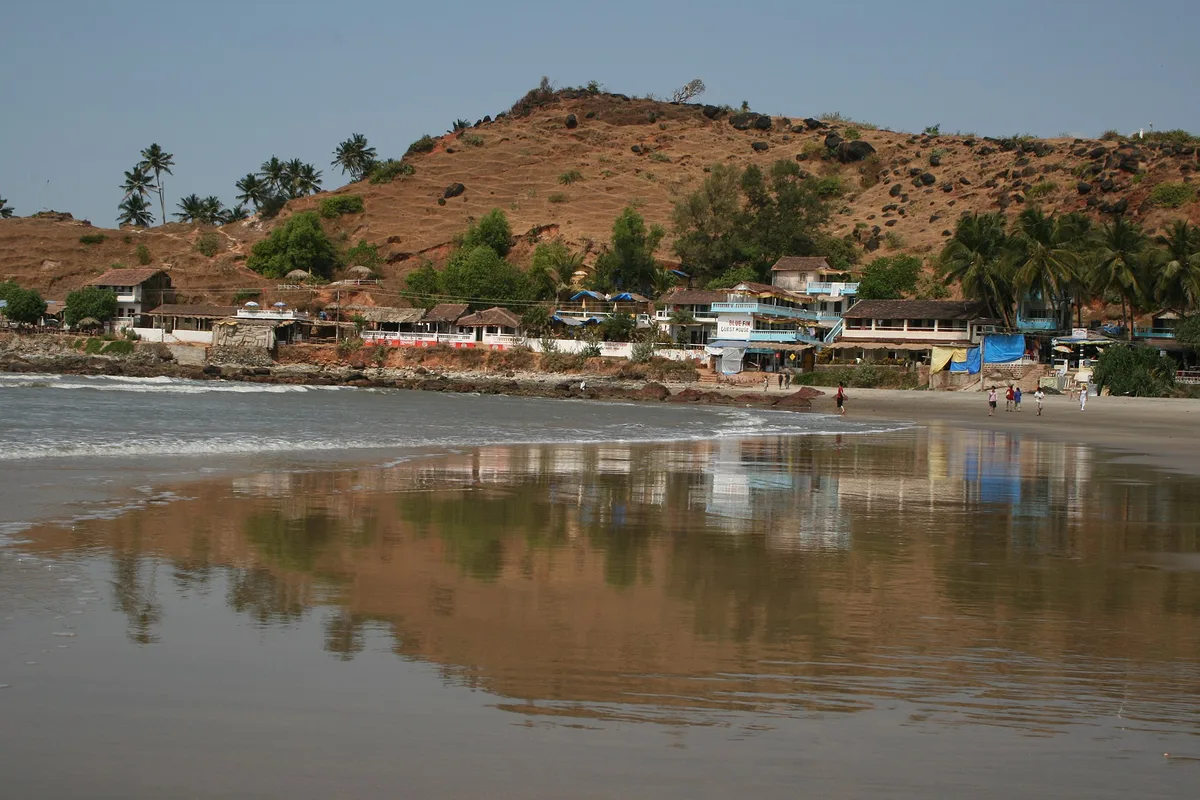 Praia de Arambol, Arambol, Indian West Coast, Índia