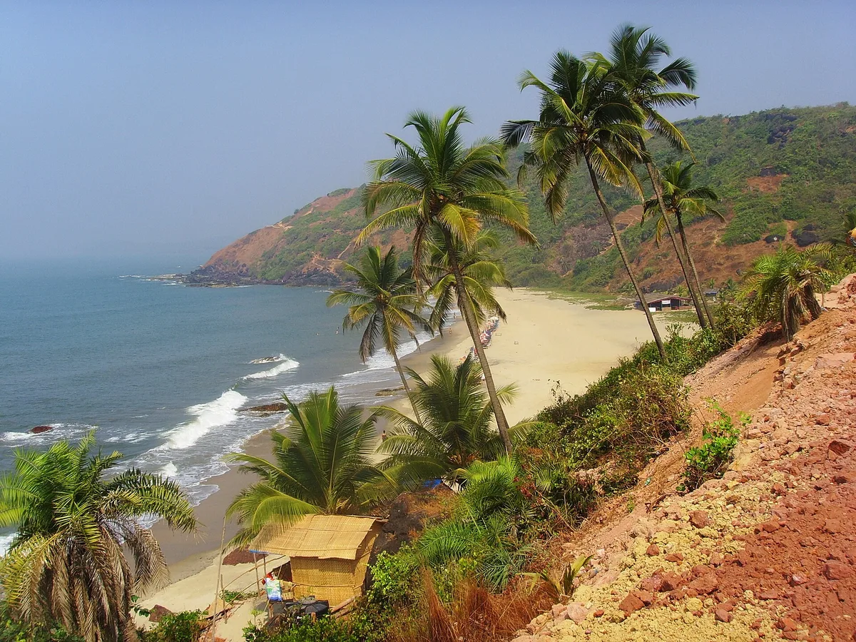 Praia de Arambol, Arambol, Indian West Coast, Índia — 5