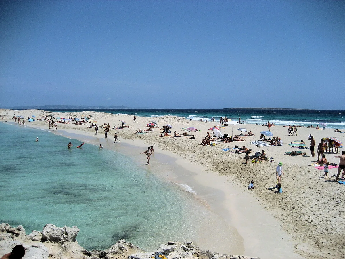 Platja de Ses Illetes, Formentera, Balearic Islands, España — 2