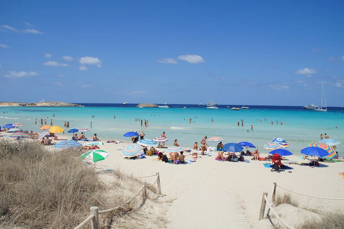 Platja de Ses Illetes, Formentera, Balearic Islands, España — 3