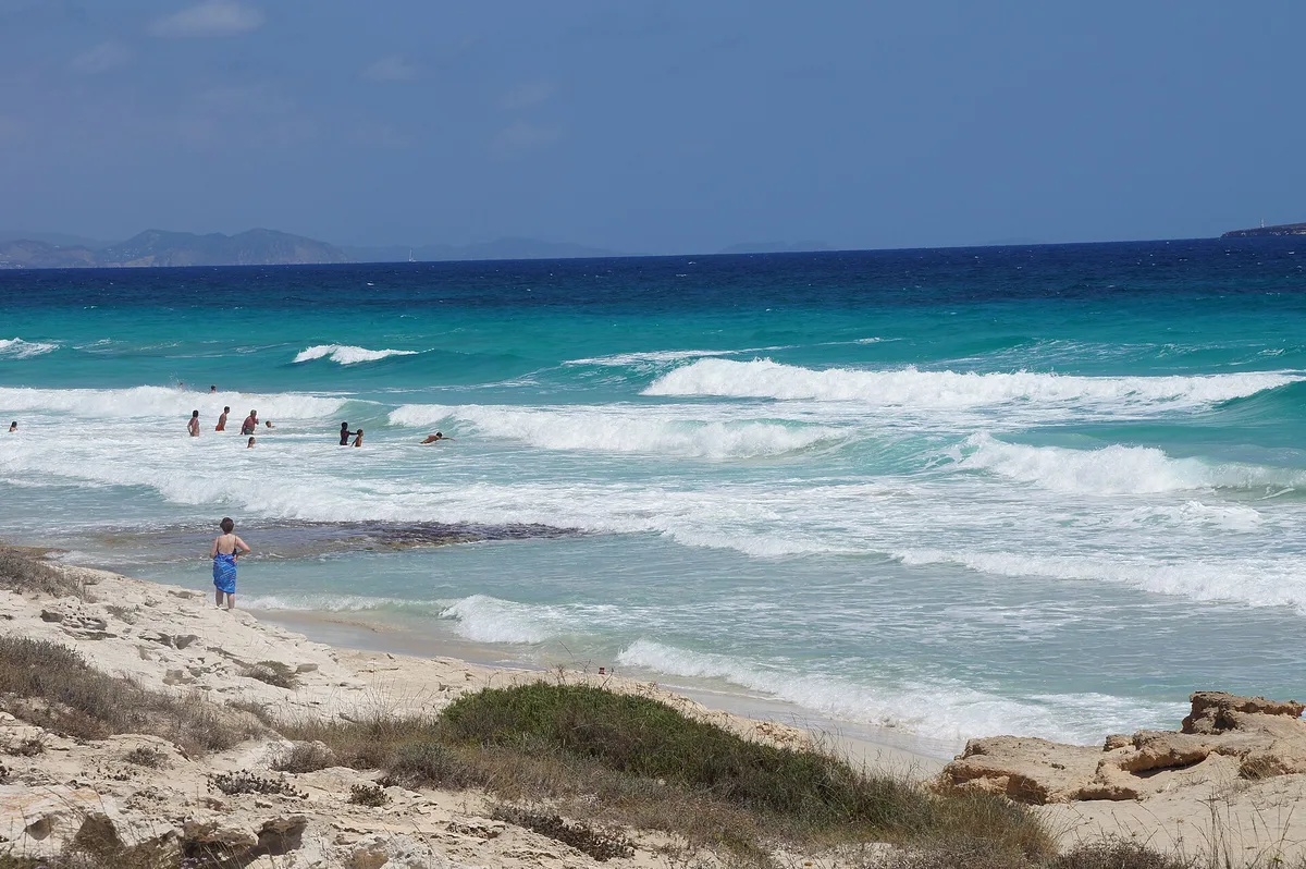 Platja de Ses Illetes, Formentera, Balearic Islands, España — 4