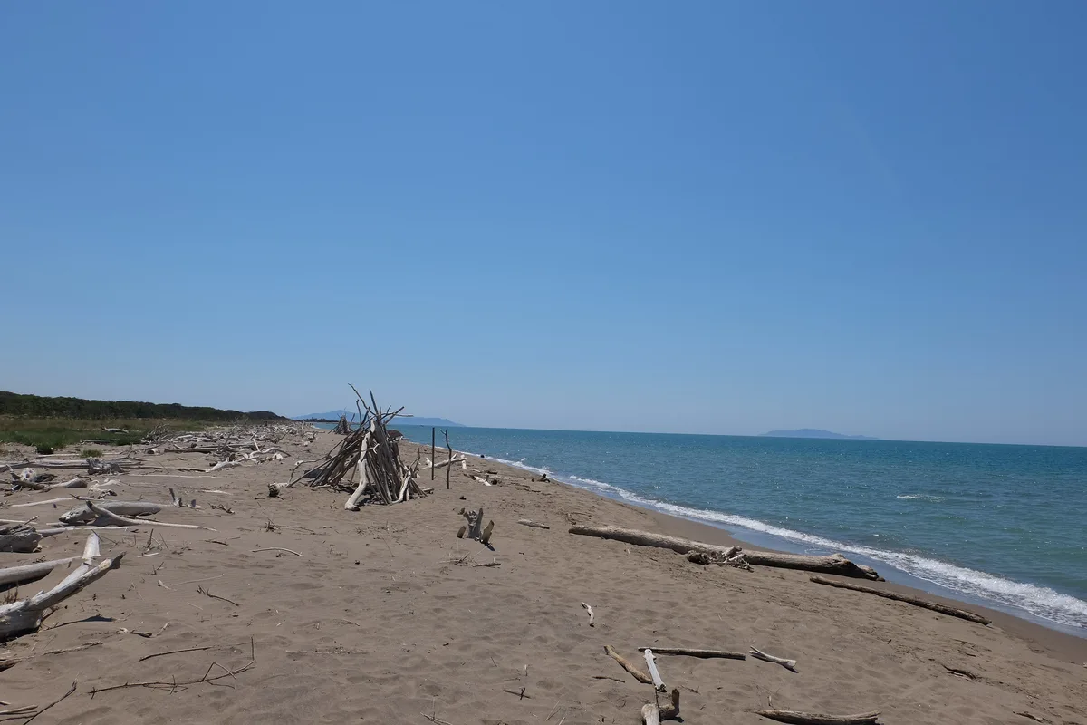 Spiaggia di Collelungo, Grosseto, Tuscany, Italy — 2