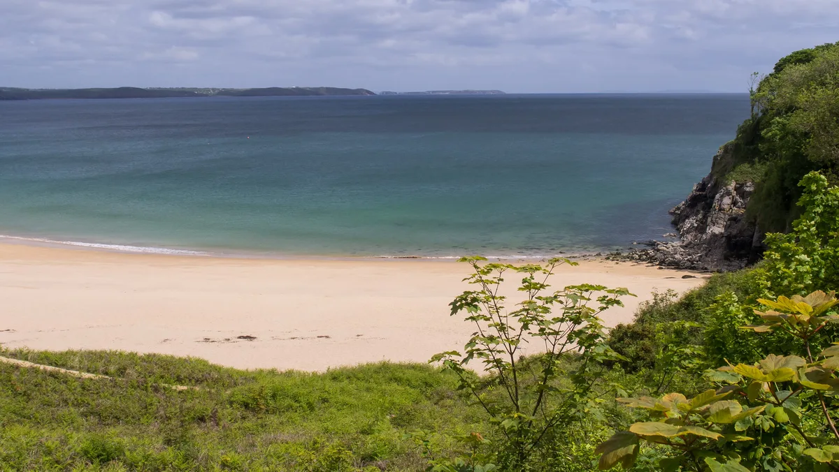 Plage de Barafundle, Stackpole and Castlemartin, Wales, Royaume-Uni — 6