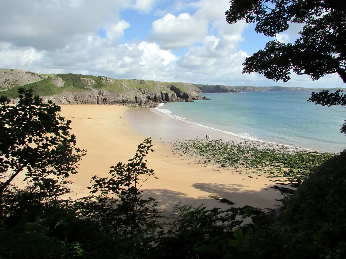 Plage de Barafundle, Stackpole and Castlemartin, Wales, Royaume-Uni — 5