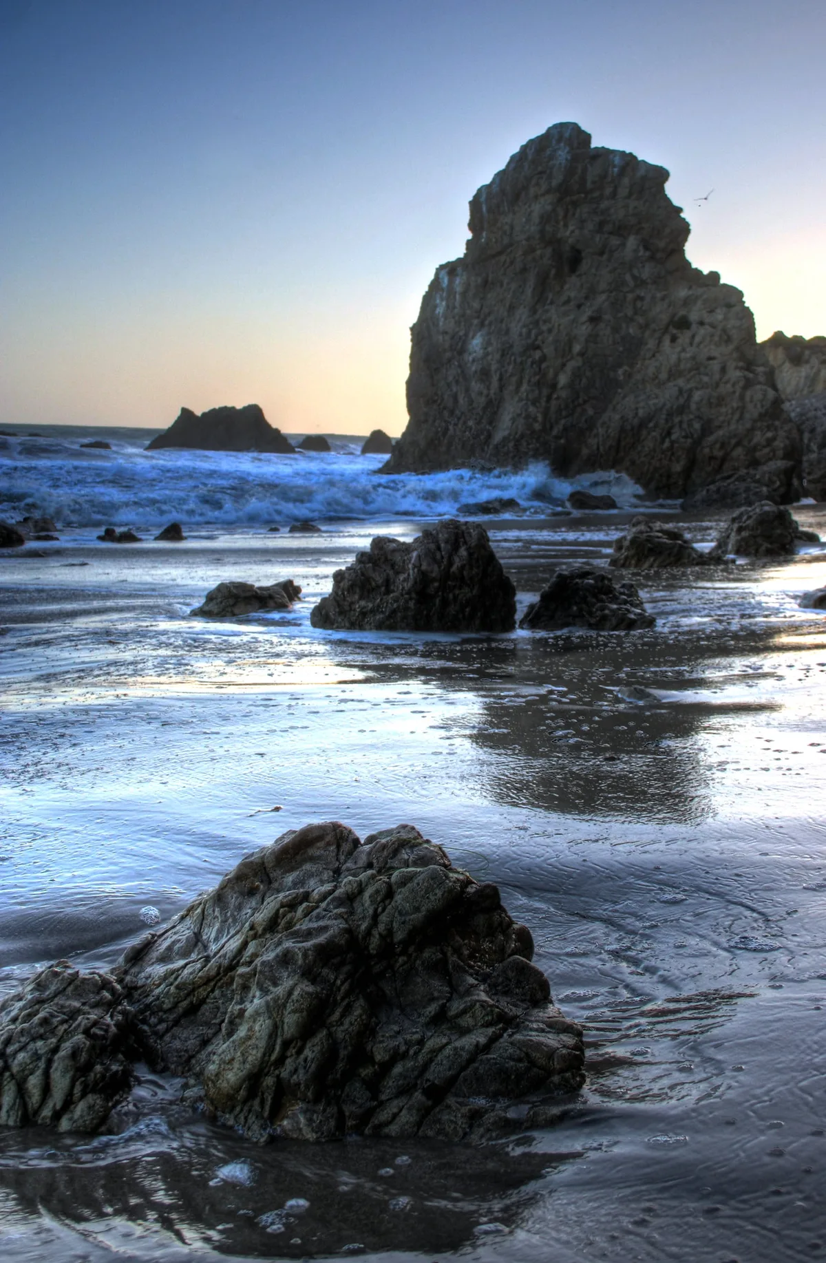 La Piedra State Beach, Malibu, California Coast, États-Unis — 3