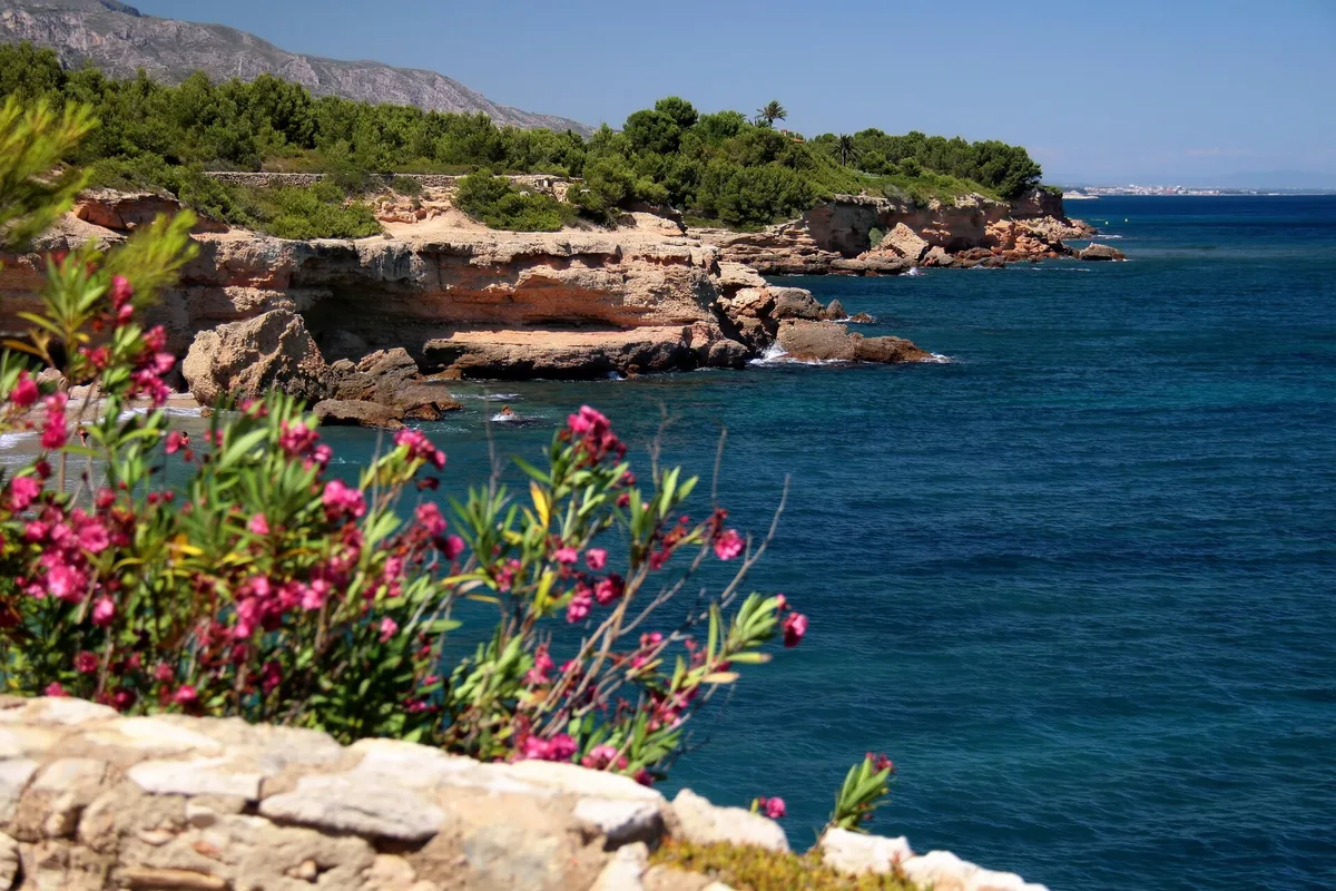 Cala Mosques, L'Ametlla de Mar, Catalonia, Spanje — 4