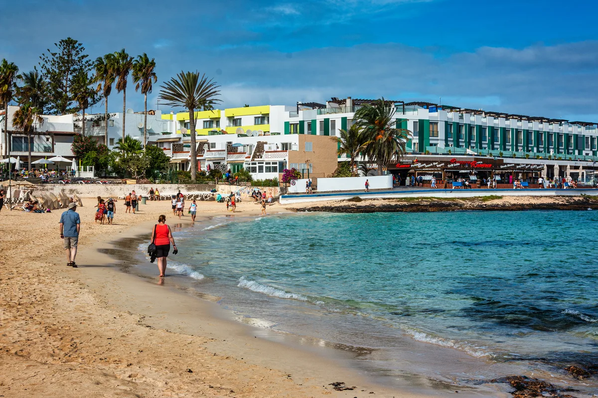 Plage de Corralejo, La Oliva, Canary Islands, Espagne — 2