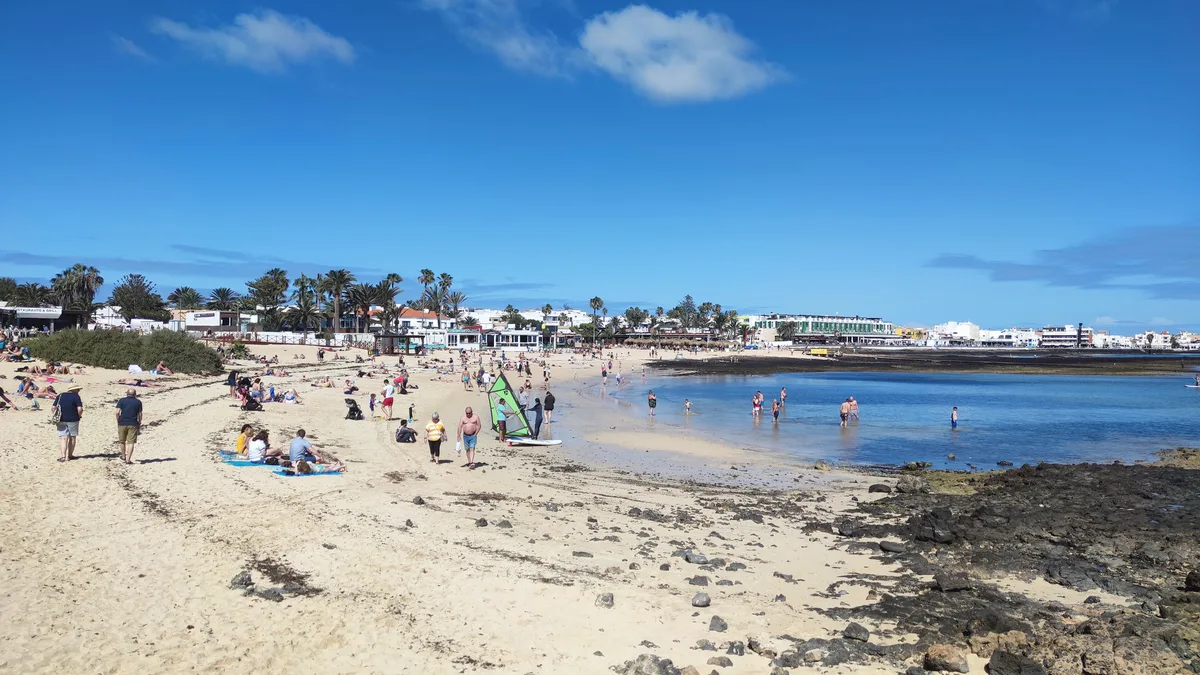 Plage de Corralejo, La Oliva, Canary Islands, Espagne — 3