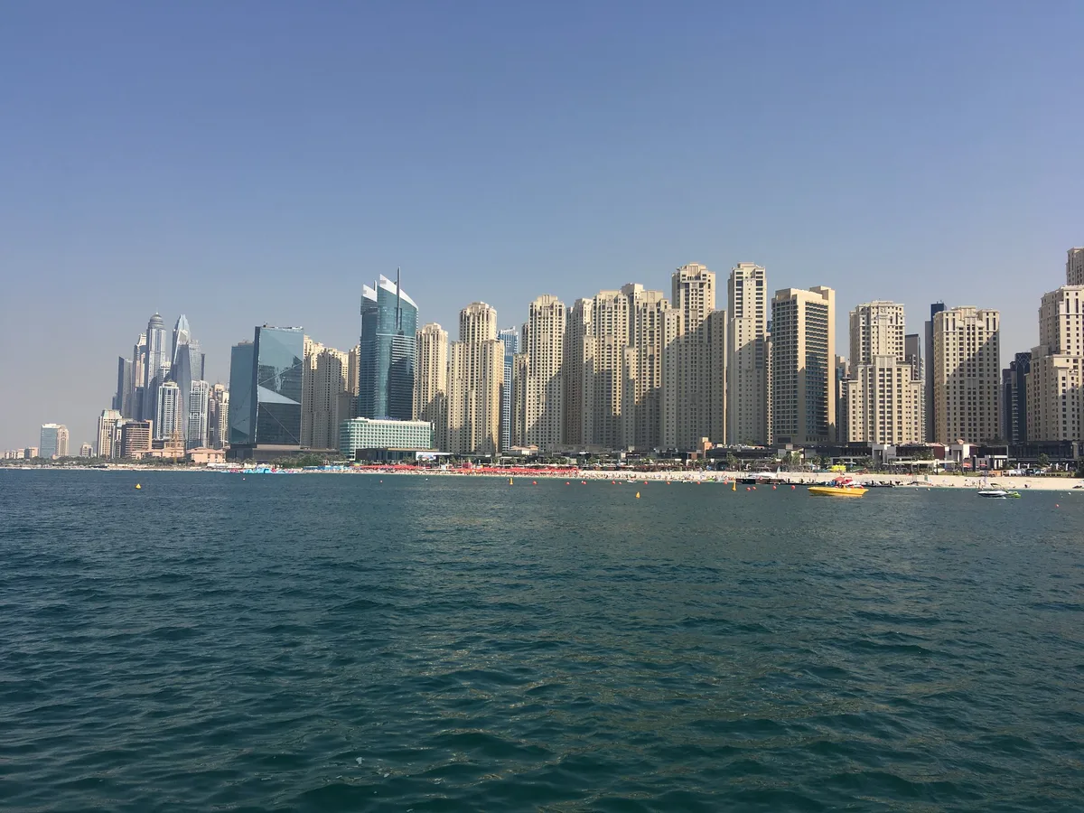 Bluewaters Beach, Bluewaters Island, Persian Gulf, United Arab Emirates — 4
