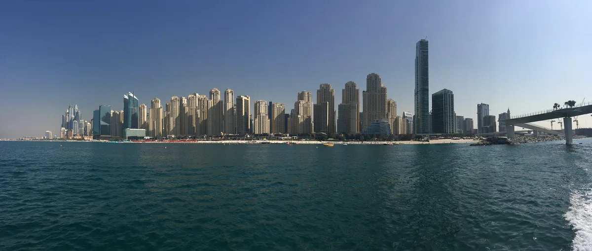 Bluewaters Beach, Bluewaters Island, Persian Gulf, United Arab Emirates — 2