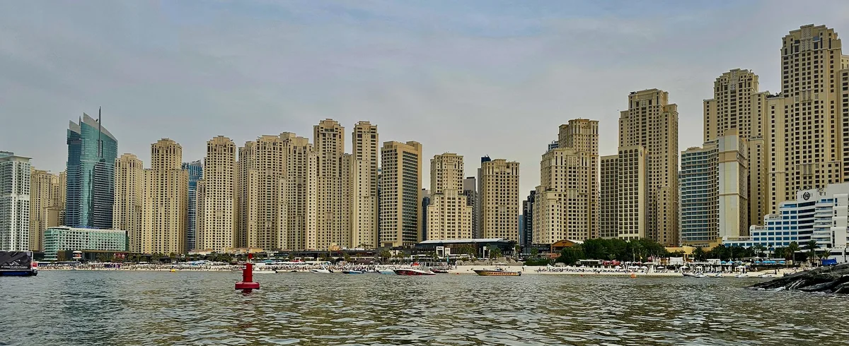 Bluewaters Beach, Bluewaters Island, Persian Gulf, United Arab Emirates — 3
