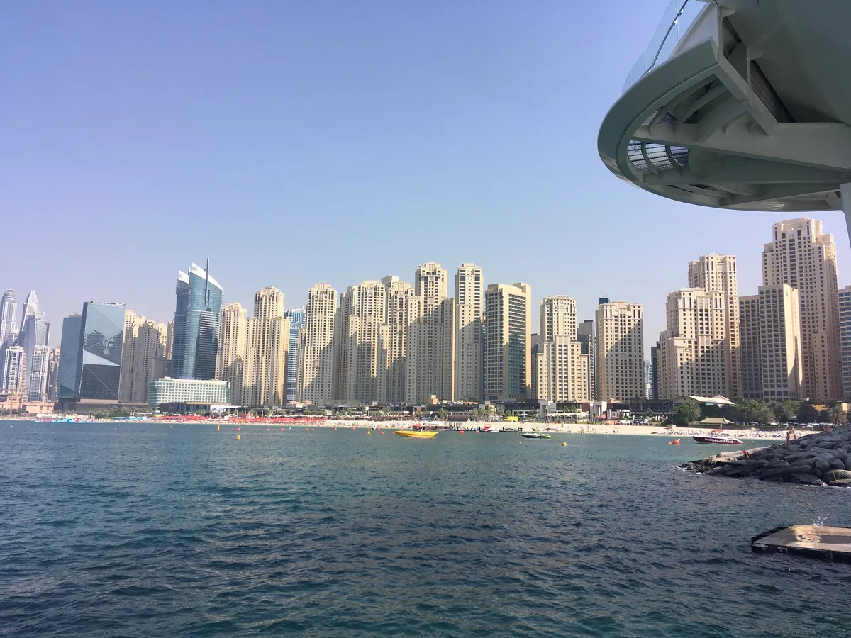 Bluewaters Beach, Bluewaters Island, Persian Gulf, United Arab Emirates — 6