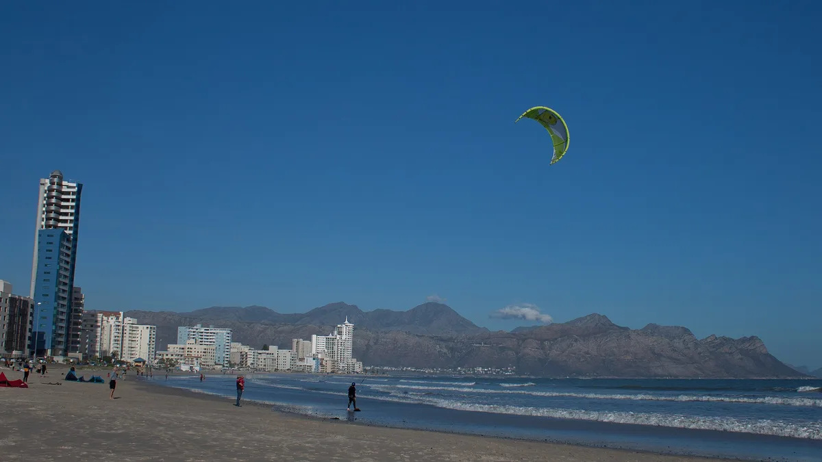 Strand Beach, Strand, Western Cape, Zuid-Afrika — 2