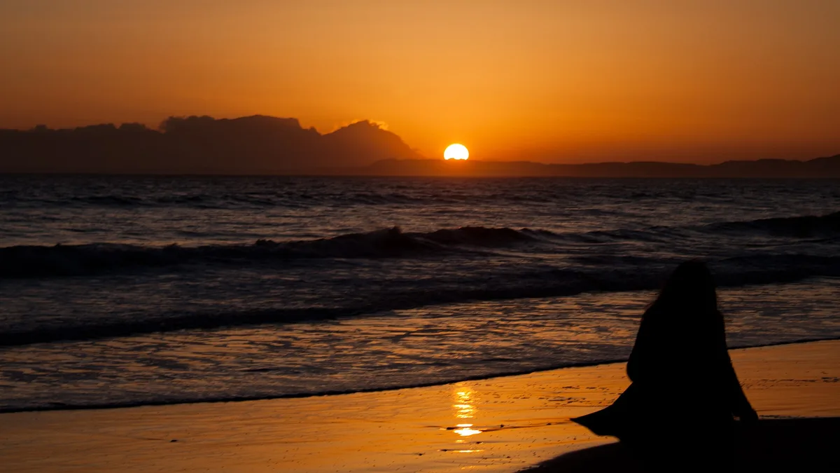 Strand Beach, Strand, Western Cape, Zuid-Afrika — 4