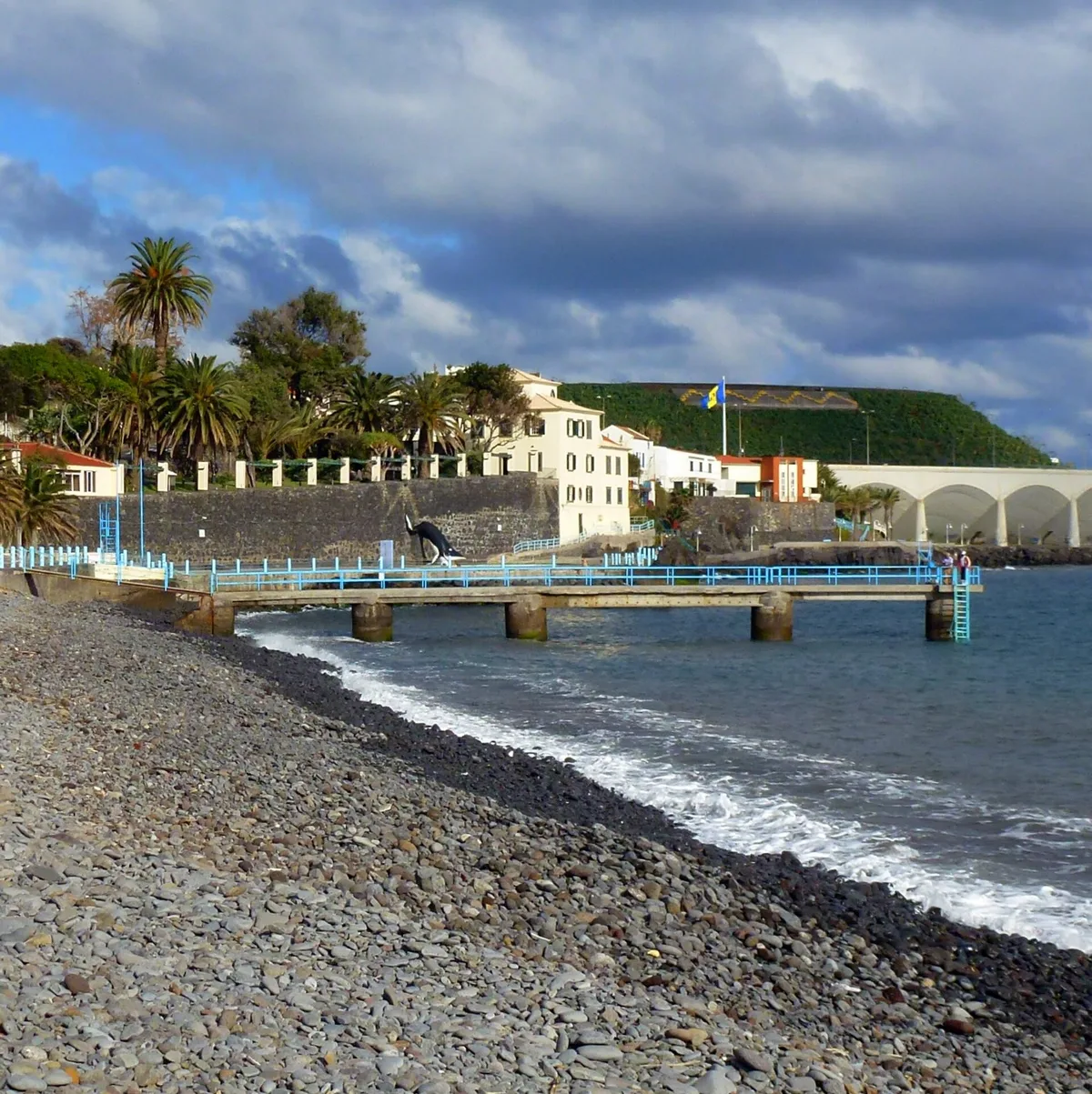 Plage de Santa Cruz, Santa Cruz, Madeira Archipelago, Portugal