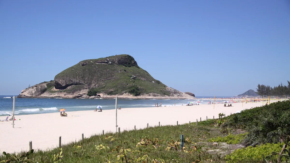 Plage des Recreio dos Bandeirantes, Rio de Janeiro, Brazilian Atlantic, Brésil — 2