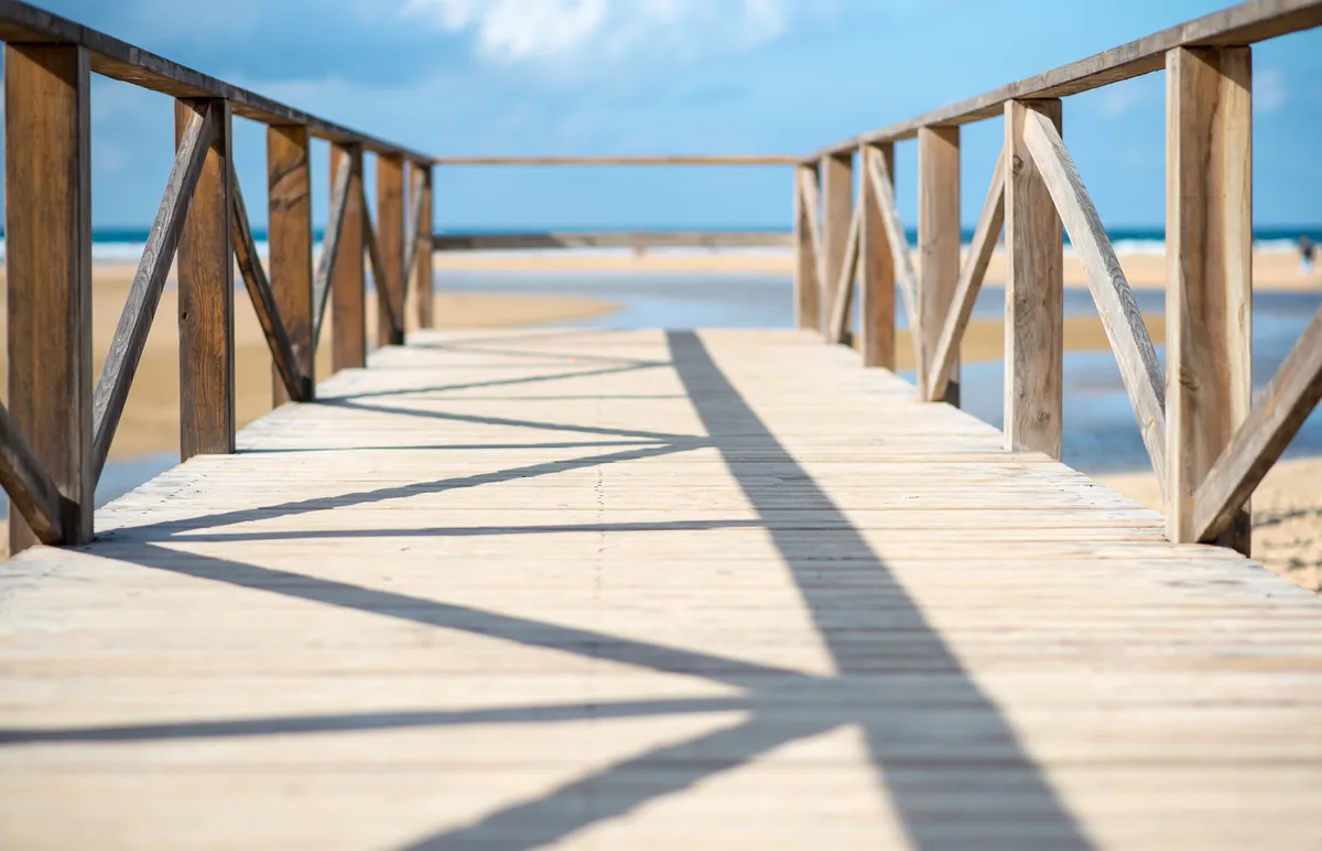 Playa de los Bateles, Conil de la Frontera, Andalusia, España