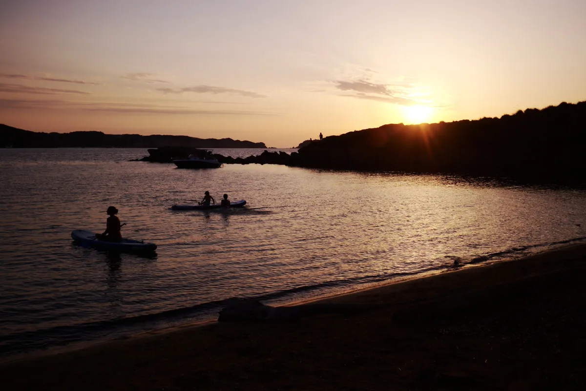 Plage de Ferragut, Es Mercadal, Balearic Islands, Espagne — 3