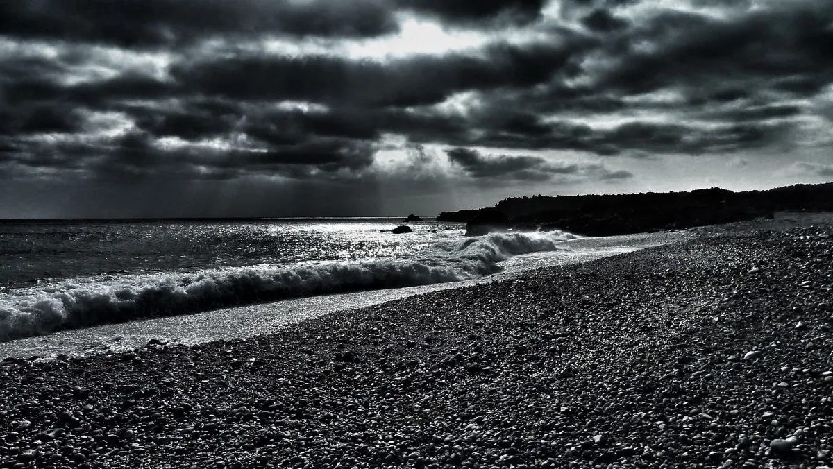 Echentive-Strand, Fuencaliente de La Palma, Canary Islands, Spanien — 2