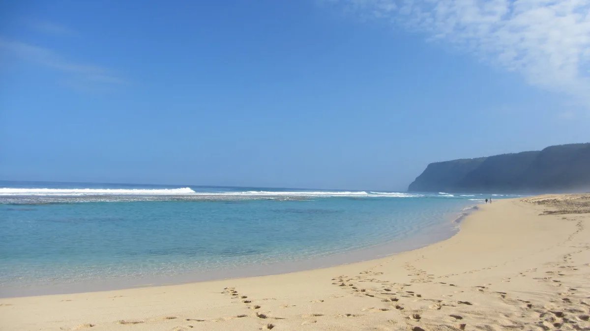 Polihale State Park-Strand, Kekaha, Hawaii, Vereinigte Staaten — 2
