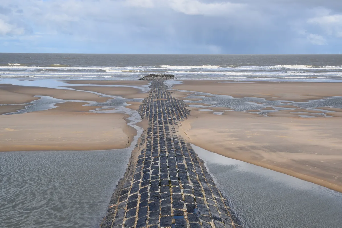 Praia de Wenduine, De Haan, North Sea Coast, Belgium