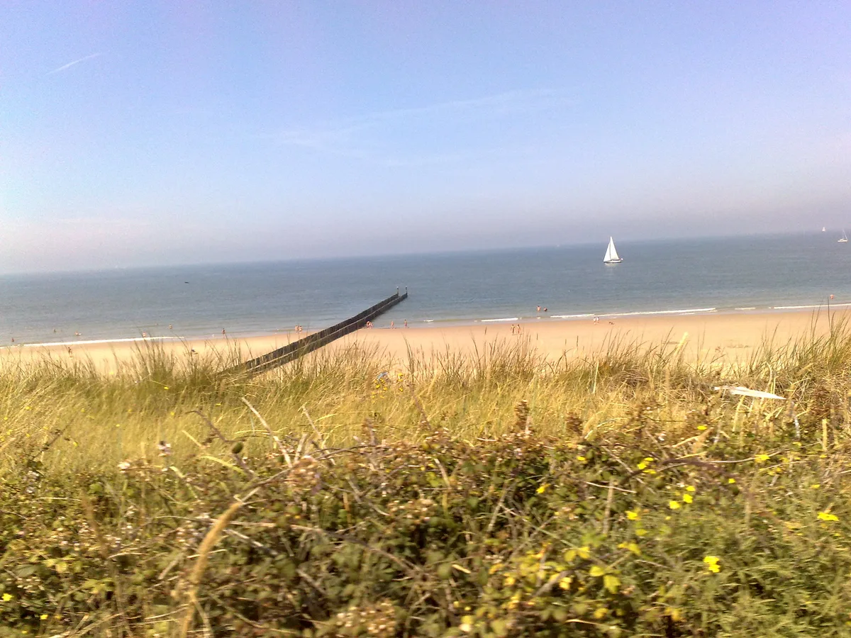 Strand Domburg, Veere, Zeeland, Nederland